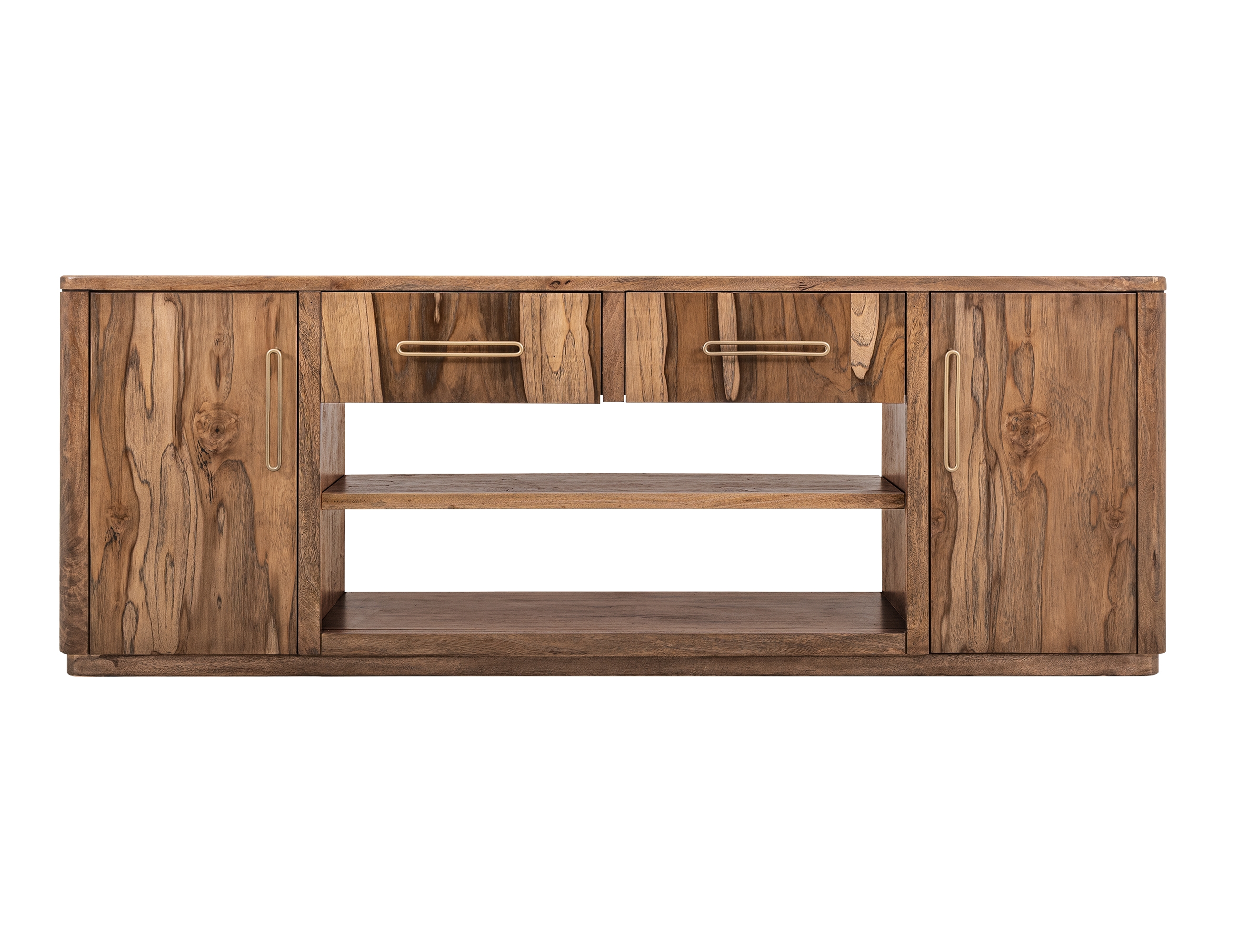 International Furniture Direct Balam 2-Drawer Entertainment Center