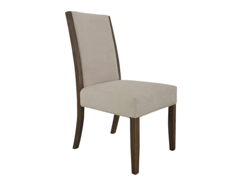 Transitional Upholstered Dining Side Chair