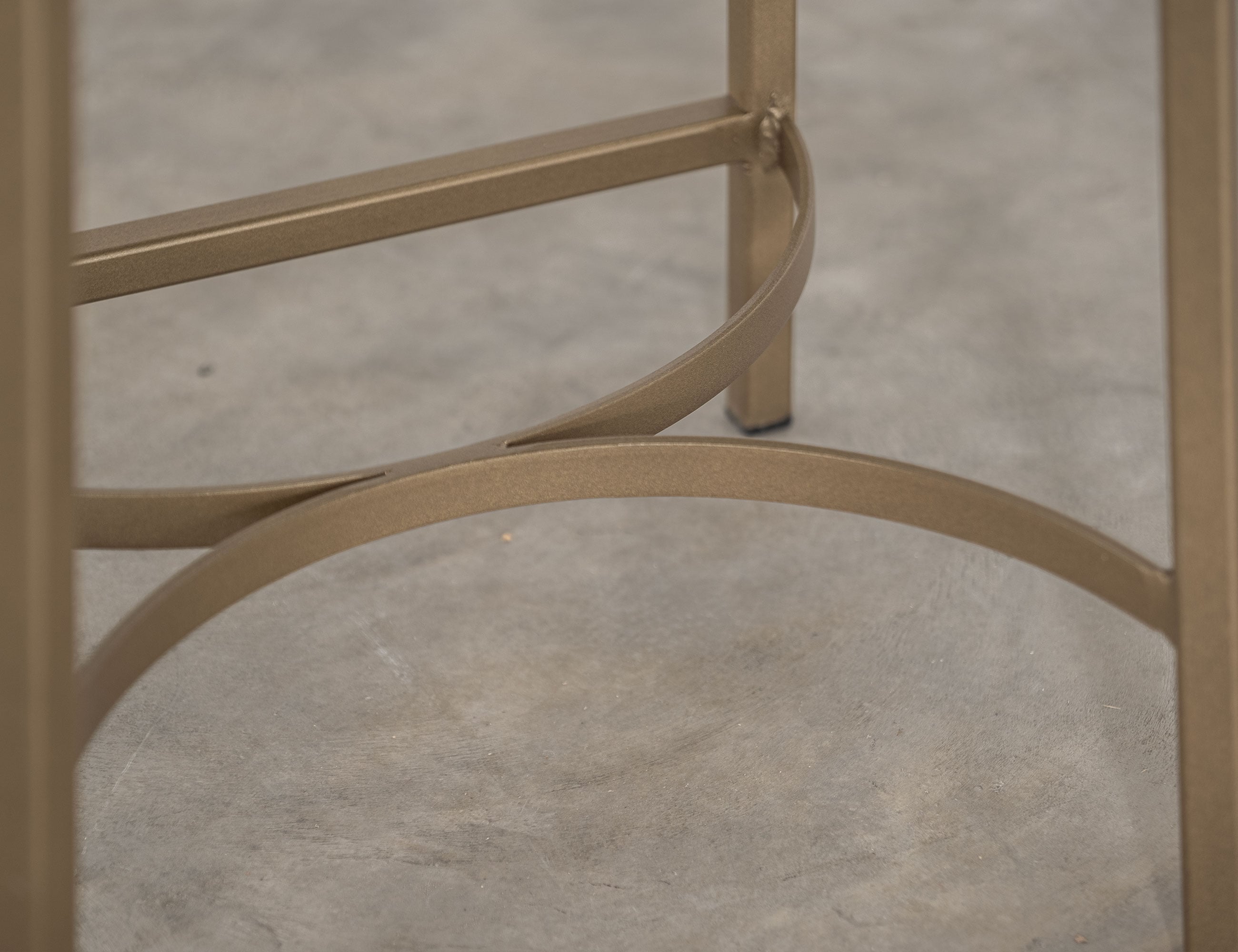 International Furniture Direct Mezquite Upholstered Stool