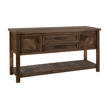 2-Drawer Sofa Table