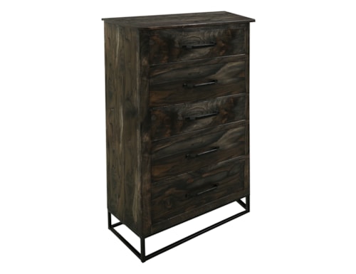 Transitional 5-Drawer Chest