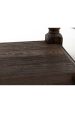 International Furniture Direct Dutton Farmhouse 1-Drawer End Table with Open Shelf