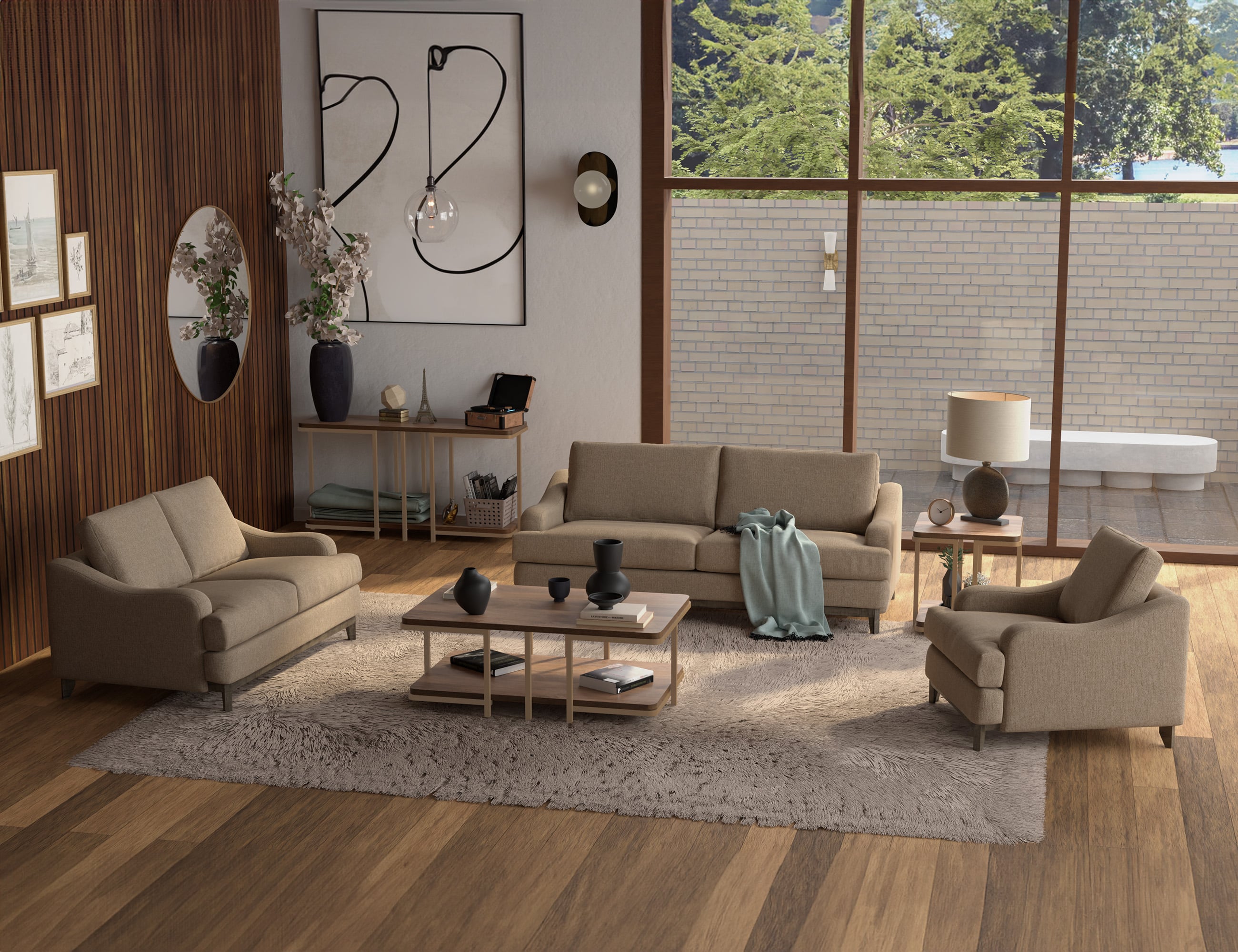 International Furniture Direct Alfa Armchair