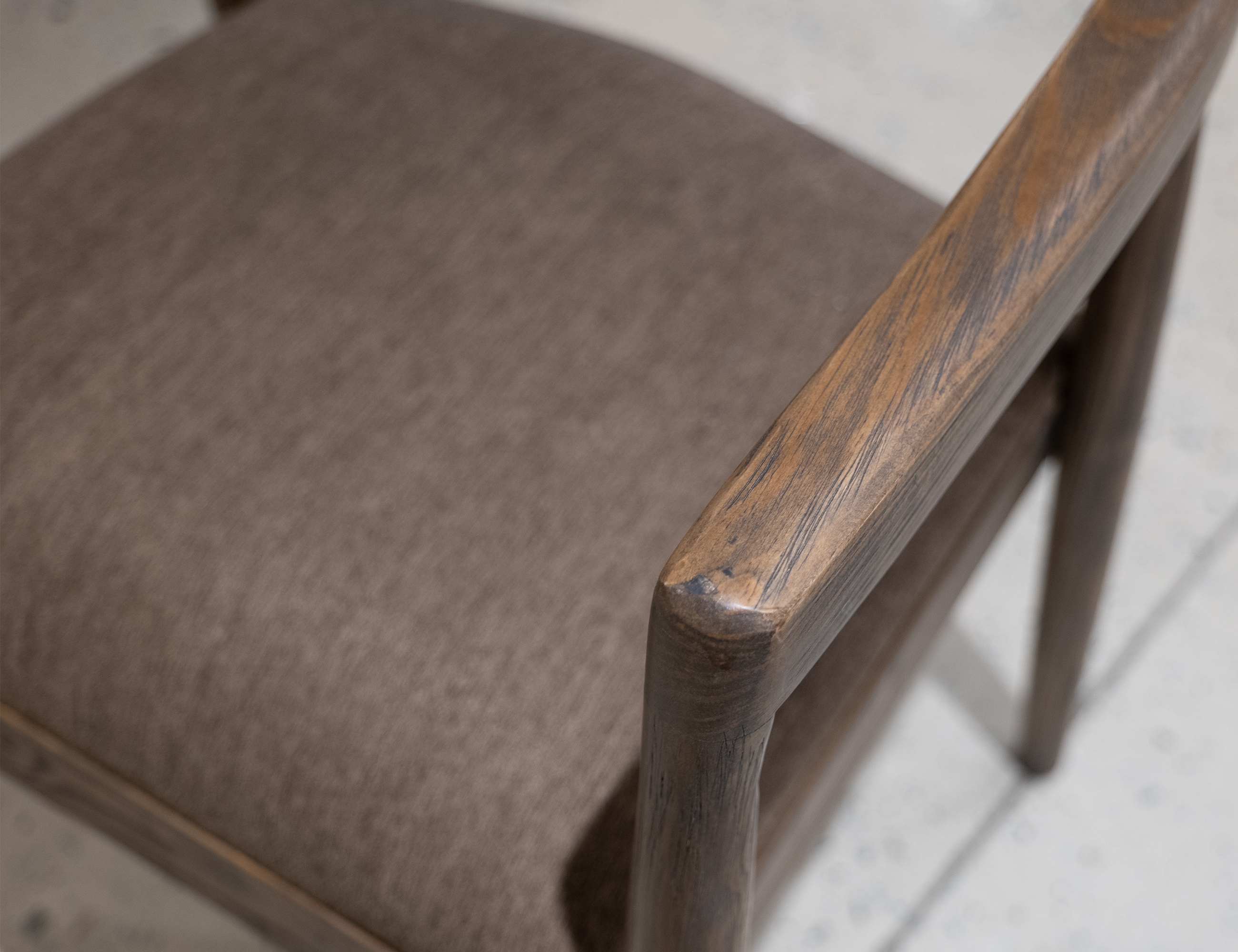 Uprooted Natural Teca Open Back Dining Chair