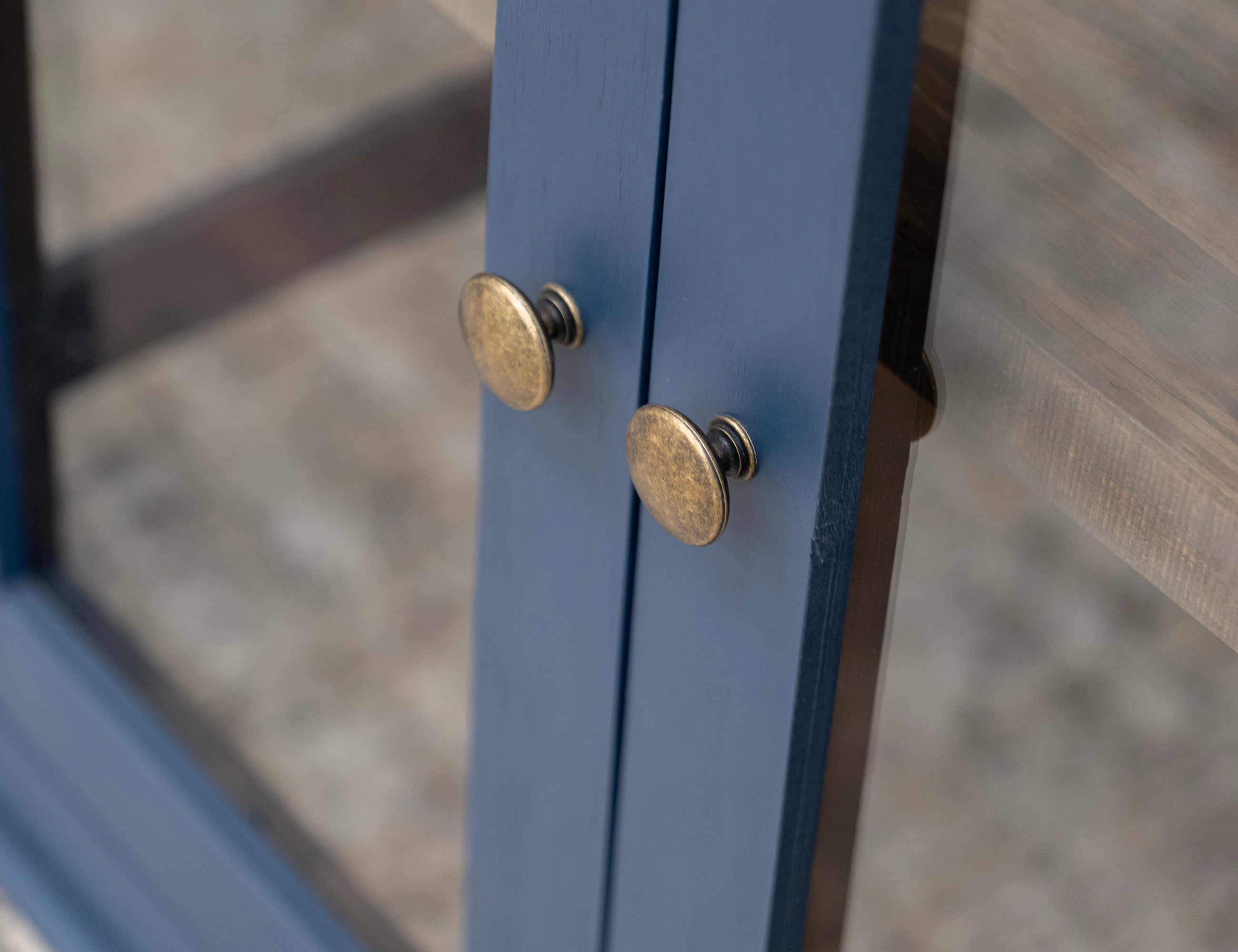 International Furniture Direct Genova 4-Door Console