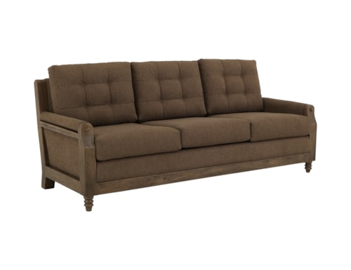 Transitional Sofa with Tufted Back