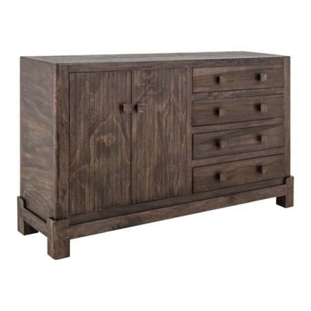 4-Drawer Console