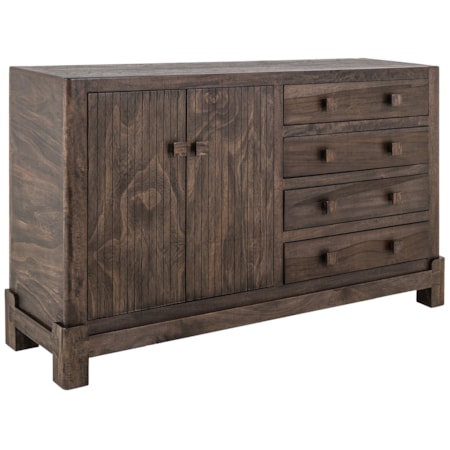 4-Drawer Console