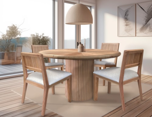 Coastal 5-Piece Dining Set
