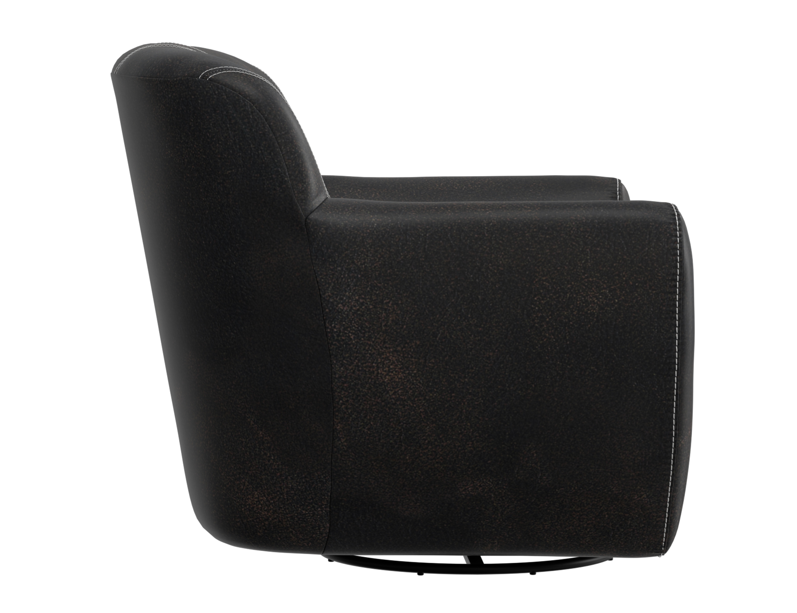 International Furniture Direct Tamesis Accent Chair with 360 Swivel