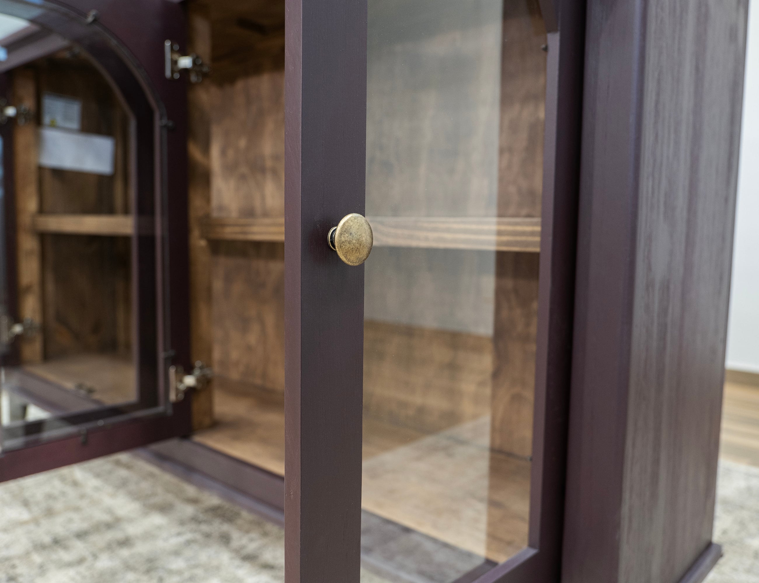 International Furniture Direct Genova 4-Door Console