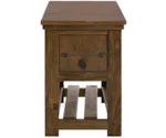 Direct Design Company Walnut 1-Drawer Chairside Table