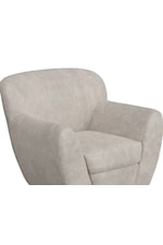 International Furniture Direct Tamesis Contemporary Accent Chair with 360 Swivel