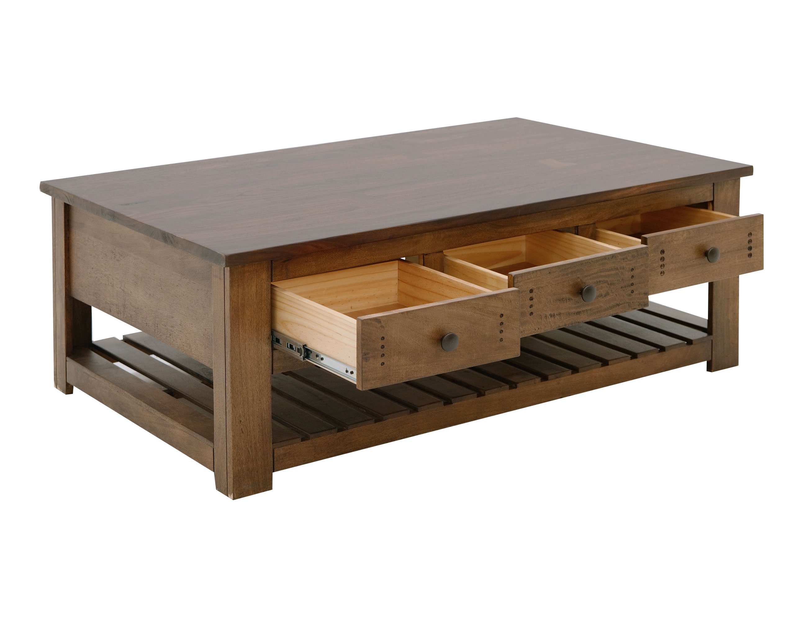 6-Drawer Cocktail Table