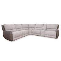 6-Piece Zero-Gravity  Power Reclining Sectional