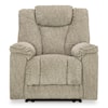 Signature Design by Ashley Hindmarsh Power Recliner with Adjustable Headrest