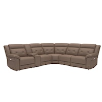 6-PIECE POWER RECLINING SECTIONAL SOFA WITH POWER HEADREST