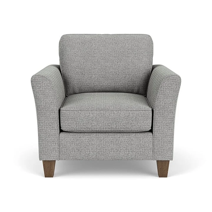 Flexsteel Libby 12455444 Transitional Accent Chair with Flared Arms