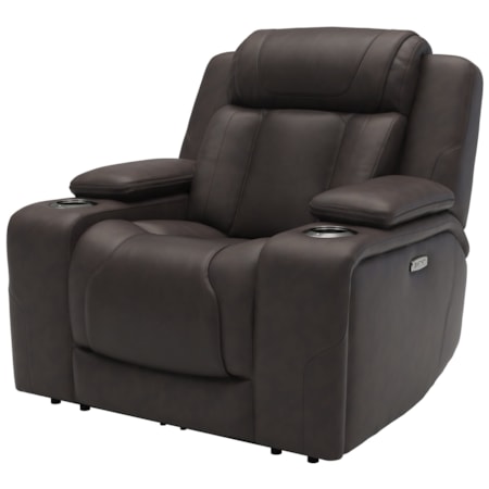 leather Jet Set Power Recliner Chair