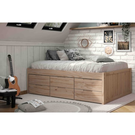 Captains Full Size bed