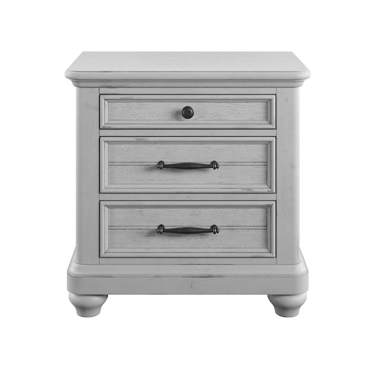 Emerald New Haven 3-Drawer Nightstand