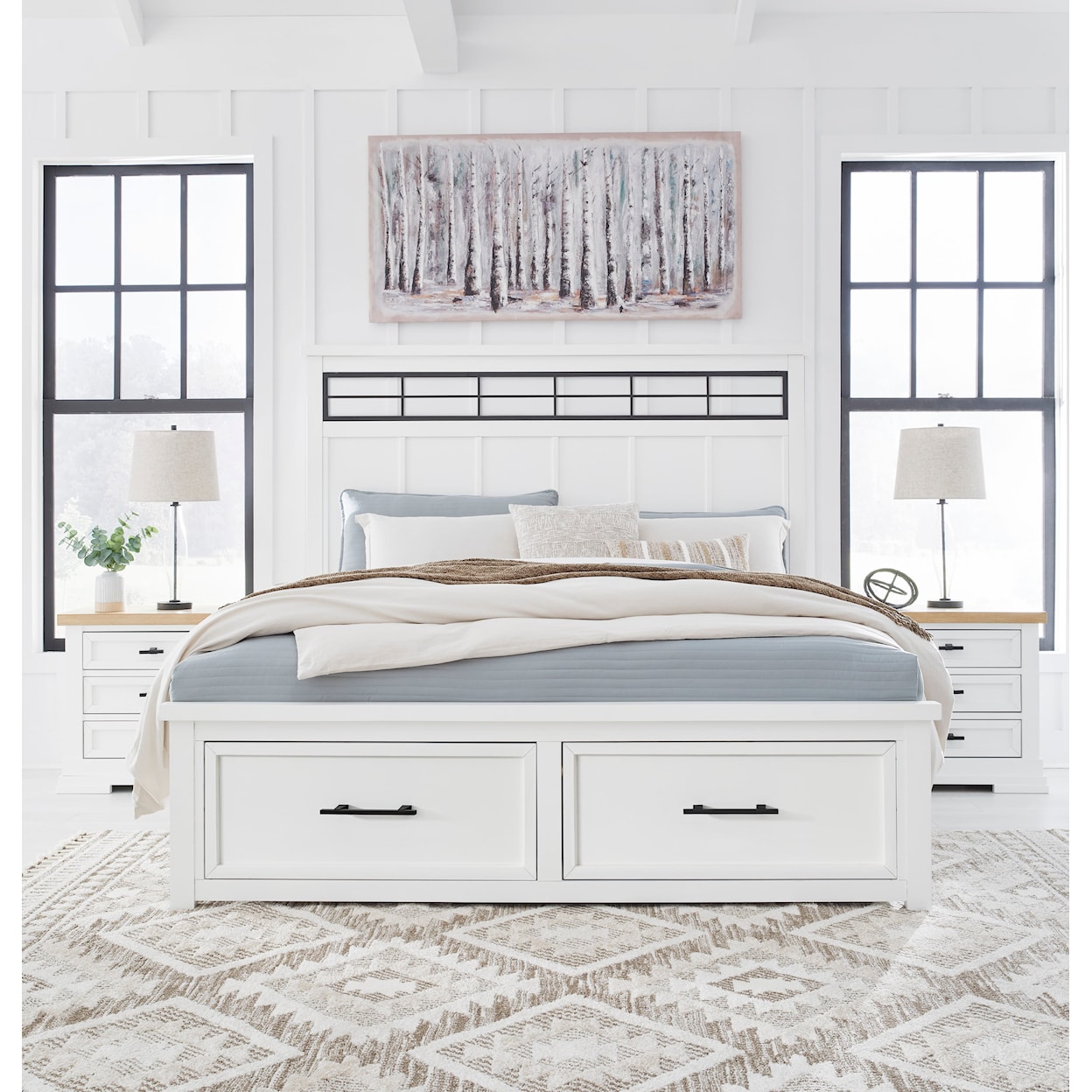 Signature Design by Ashley Ashbryn King Panel Bed