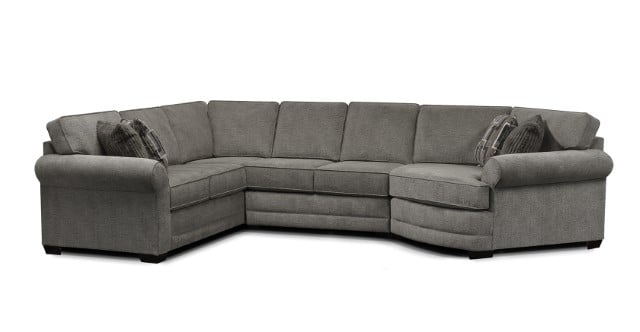 3-Piece Sectional Sofa With Cuddler