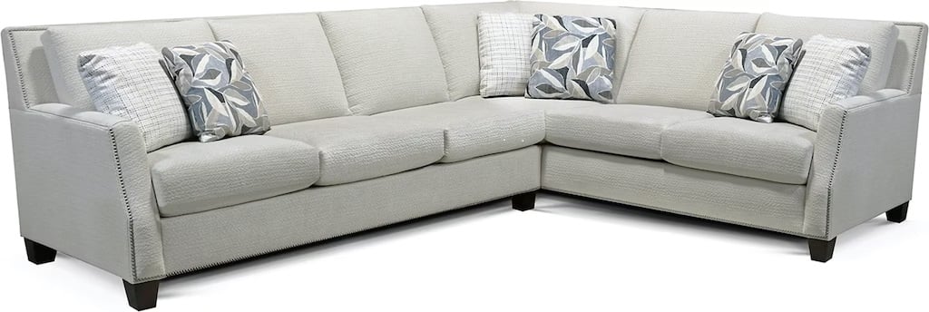 England 3G00/AL/N Series 12059714 2 Piece Sectional Sofa Pilgrim