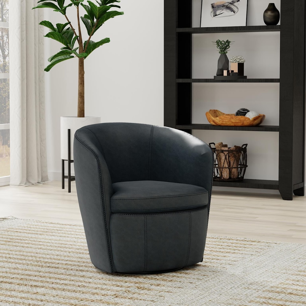 Parker Living Barolo Swivel Club Chair