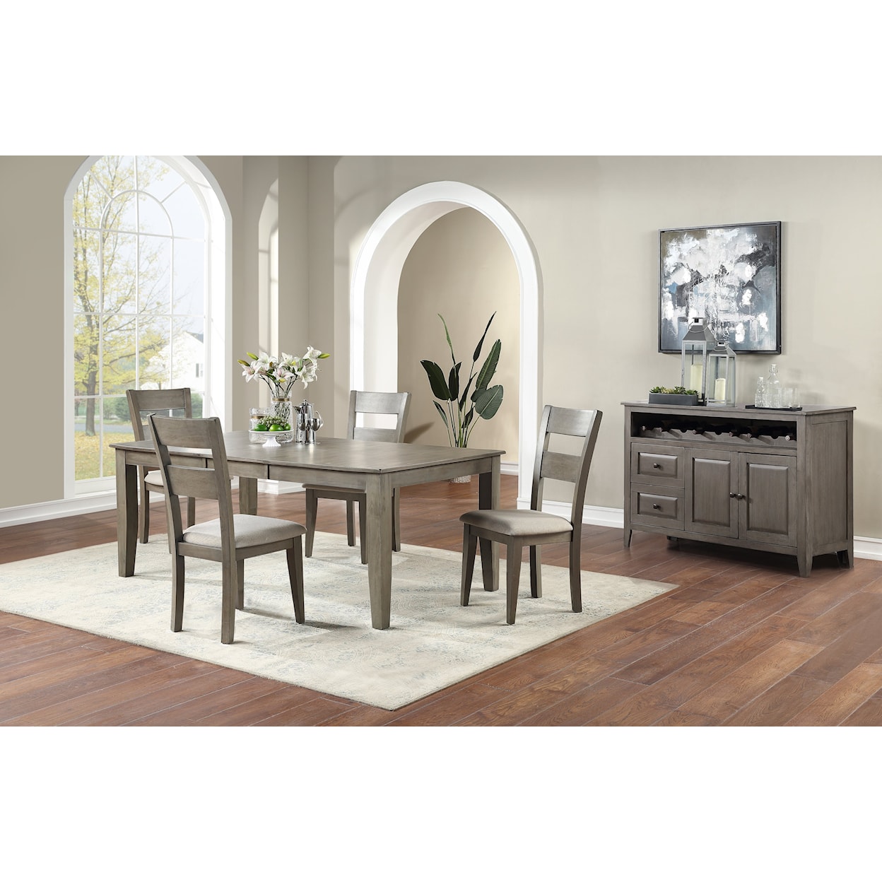 Warehouse M 1189 5-Piece Dining Set