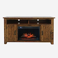 Fireplace with Logset