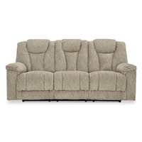 Power Reclining Sofa with Adjustable Headrests