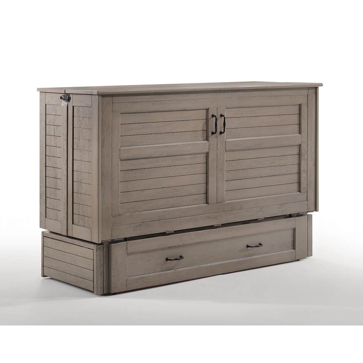 Night & Day Furniture MURPHY BEDS Poppy Murphy Wood Cabinet Bed