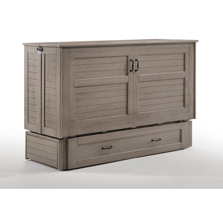 Poppy Murphy Wood Cabinet Bed