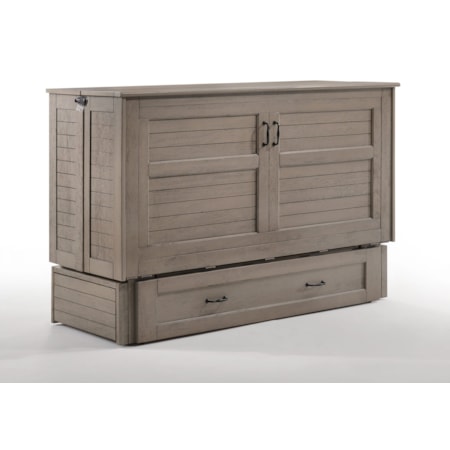 Poppy Murphy Wood Cabinet Bed