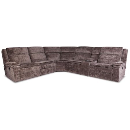 6-Piece Power Reclining Sectional