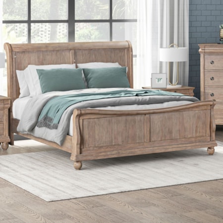Queen Sleigh Bed