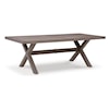 Signature Design by Ashley Hillside Barn RECT Dining Table w/UMB OPT