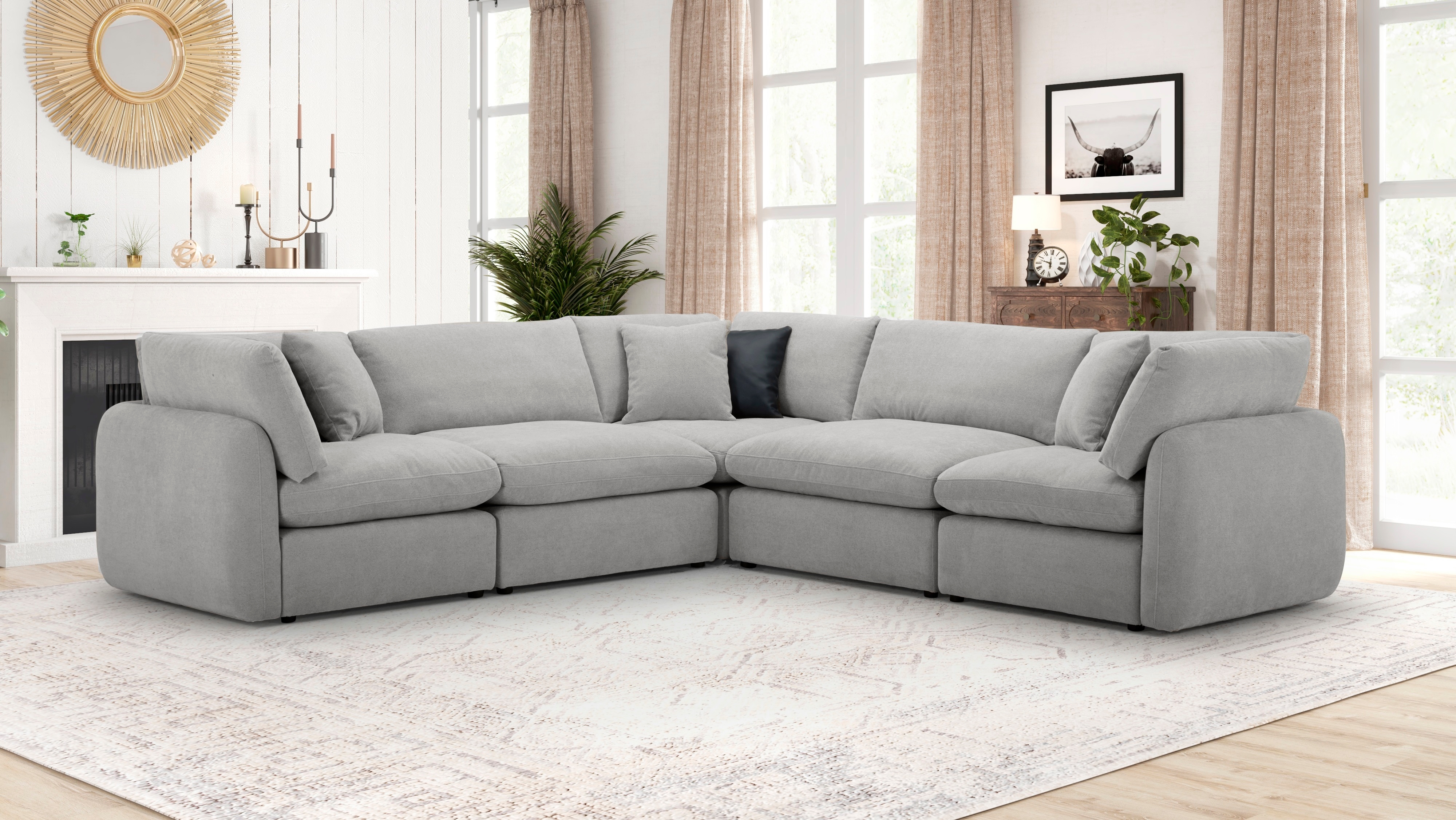 5-Pice Modular Sectional