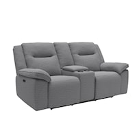 POWER RECLINING LOVESEAT WITH ADJ HEADREST AND CONSOLE