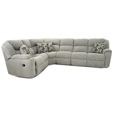 4-Piece Reclining Sectional