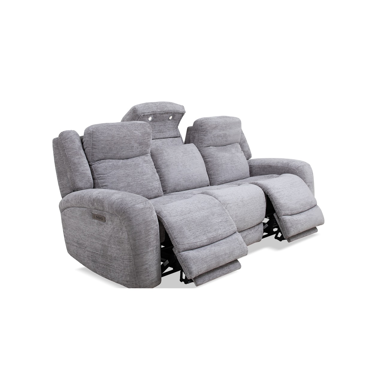 Warehouse M 70150 ZERO GARVITY POWER HEADREST RECLINING SOFA