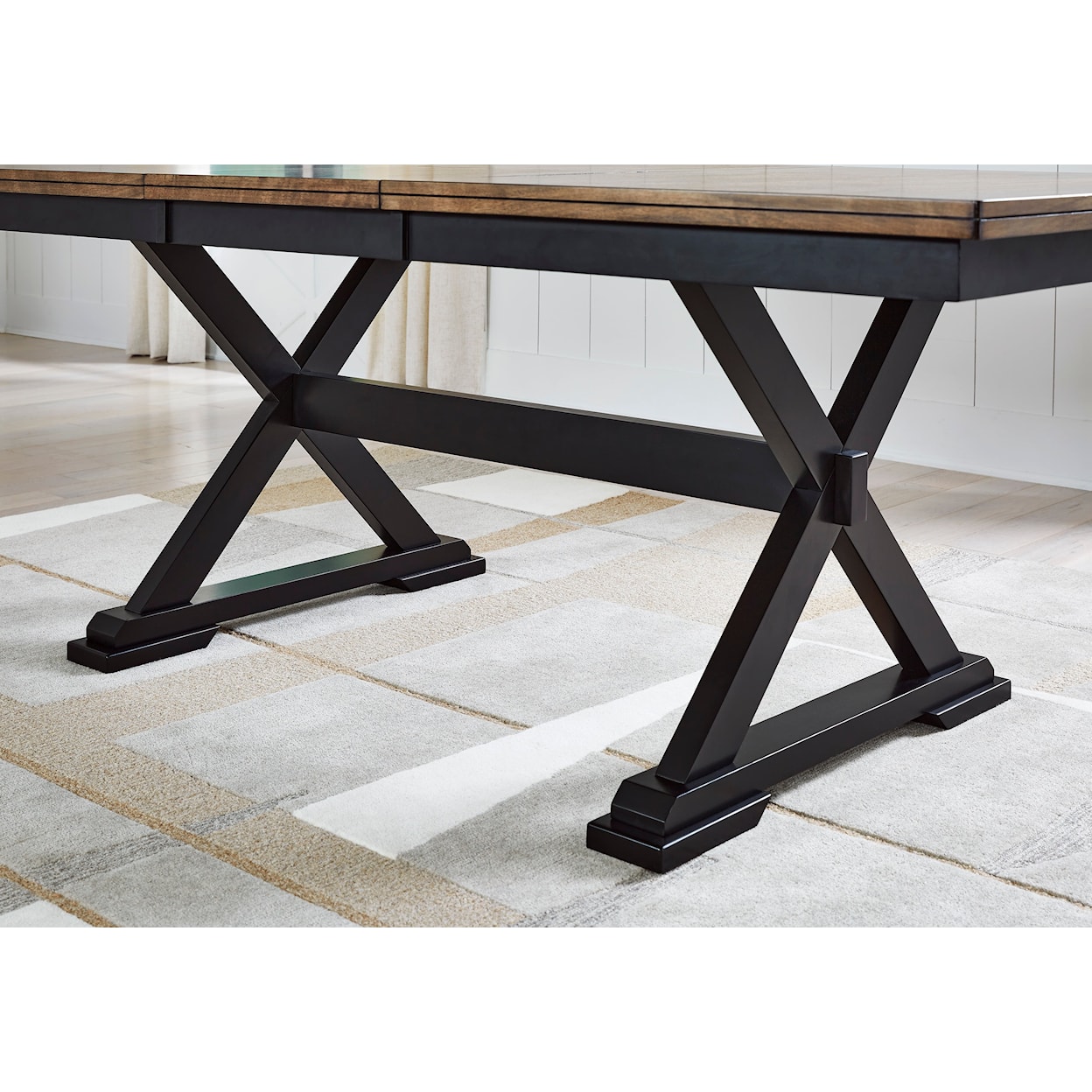 Signature Design by Ashley Wildenauer Rectangular Dining Room Extension Table