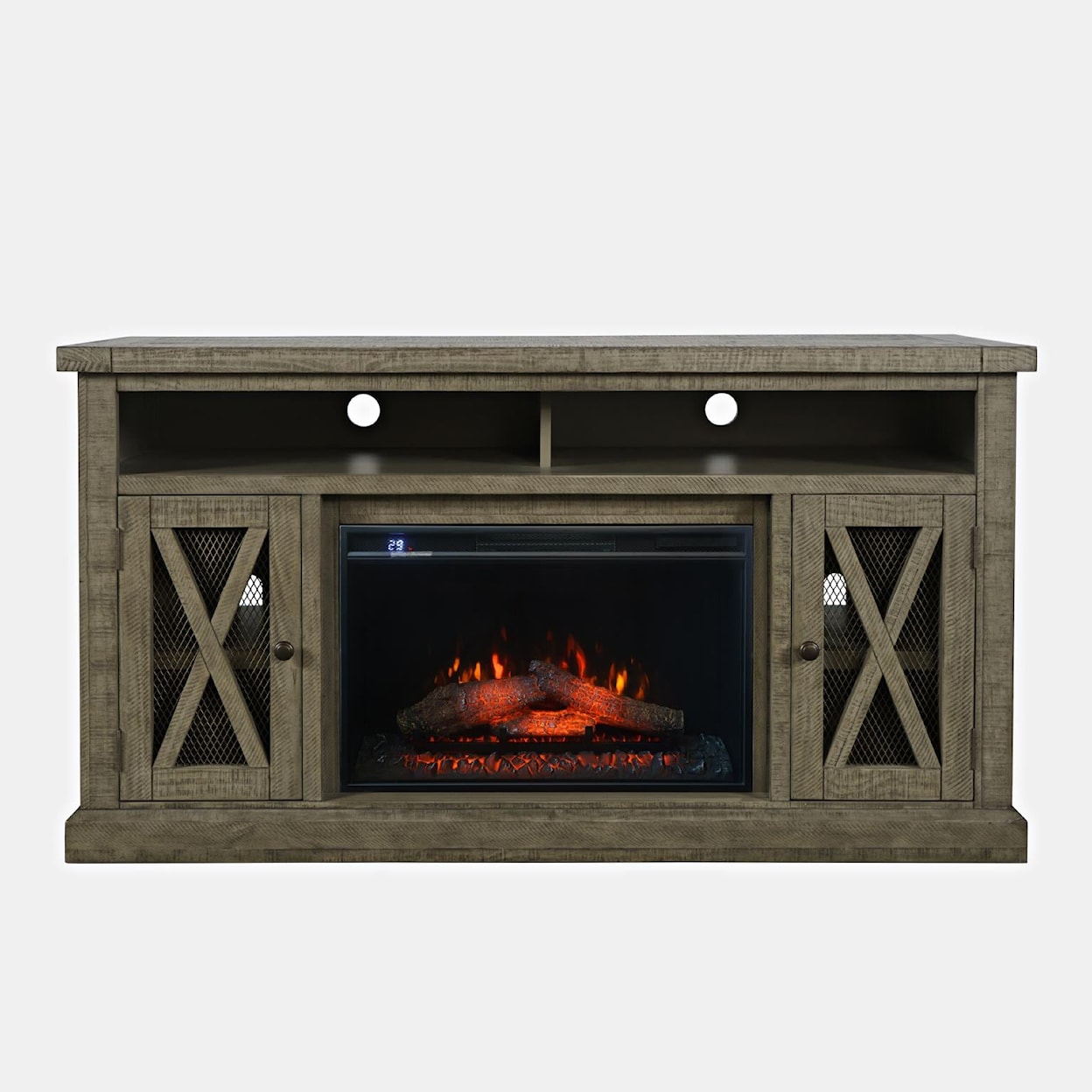 Jofran Telluride Fireplace with Logset