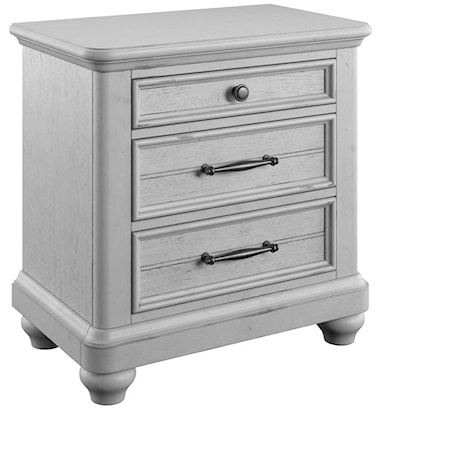 3-Drawer Nightstand