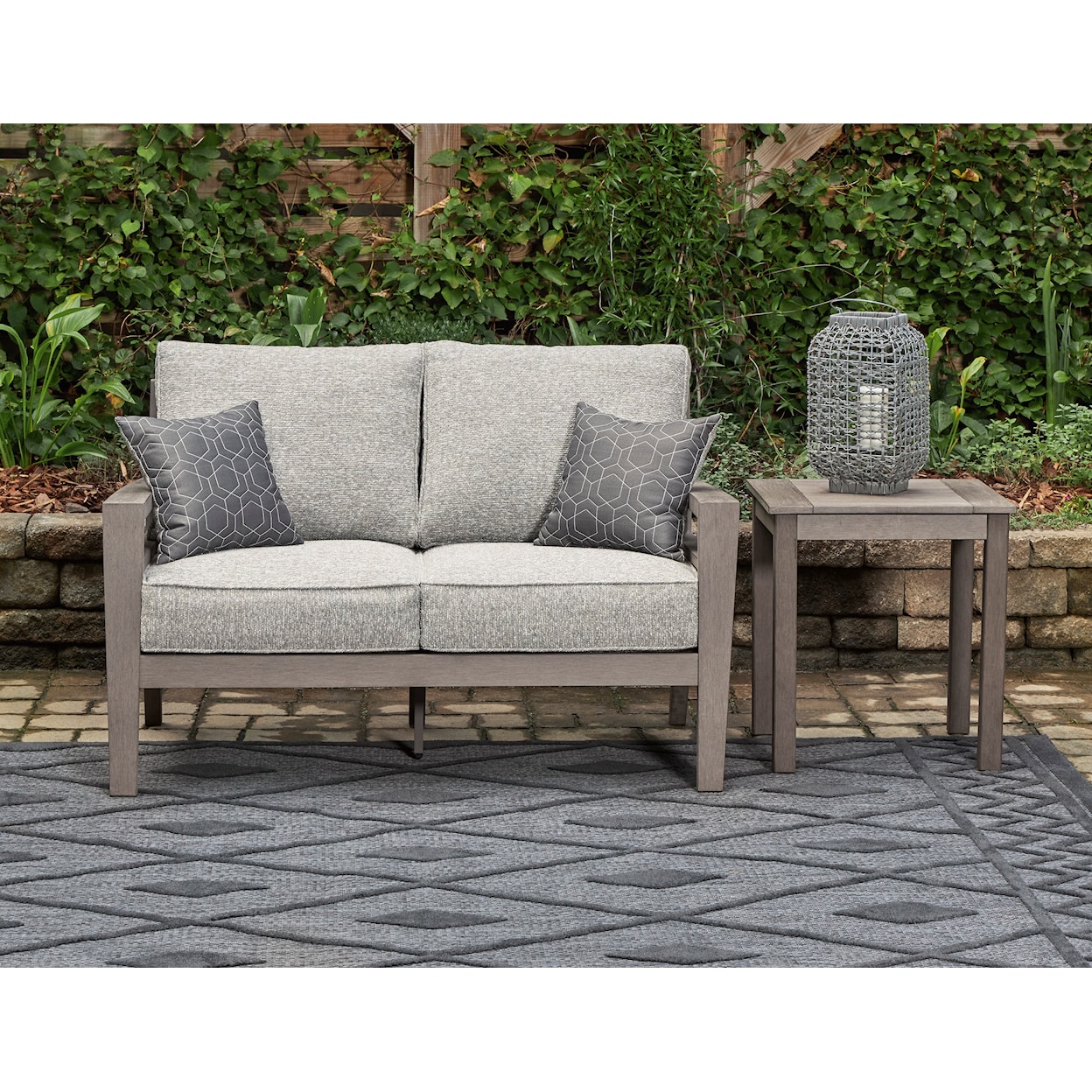 Signature Design by Ashley Hillside Barn Loveseat w/Cushion