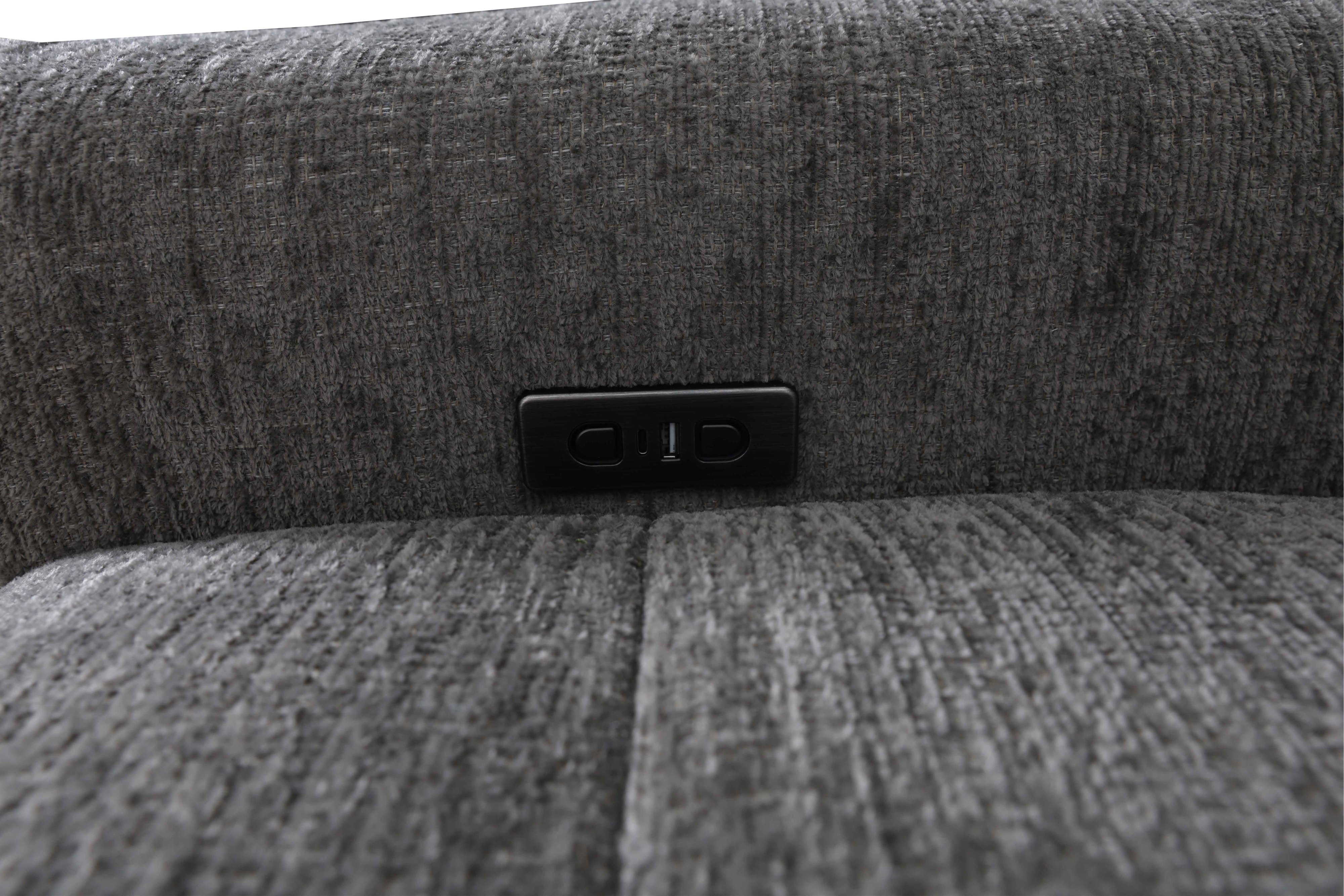 rima　0527 Warehouse M 80553 12569044 7-Piece Sectional w/ Power Recliner and