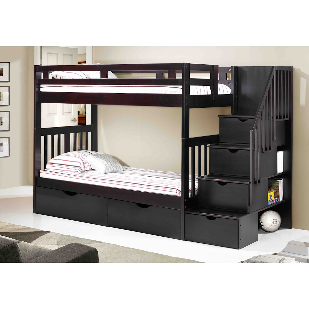 Innovations NAPLES Naples Twin over Twin Bunk Bed