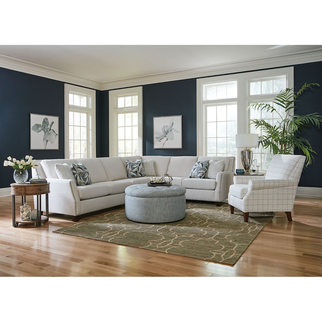 England 3G00/AL/N Series 2-Piece Sectional Sofa