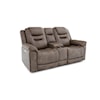 Warehouse M 557 LAY-FLAT POWER RECLINING LOVESEAT